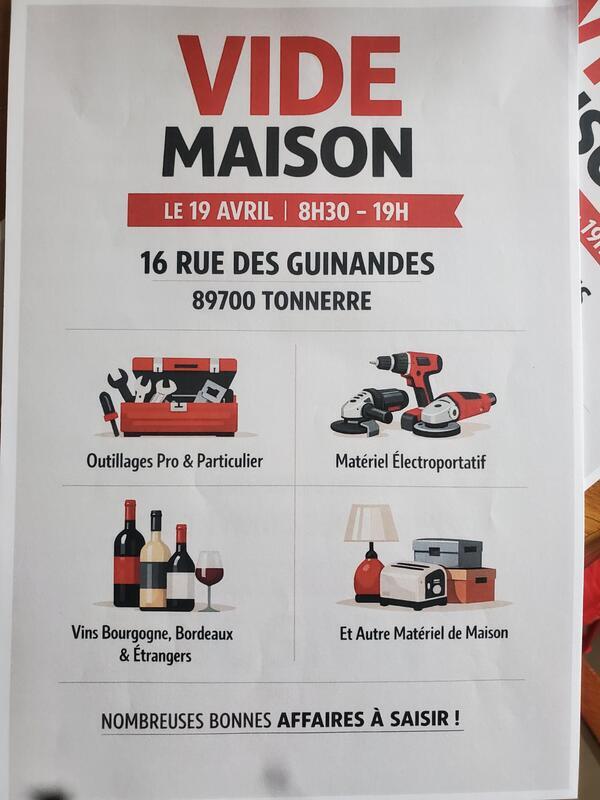 Vide maison