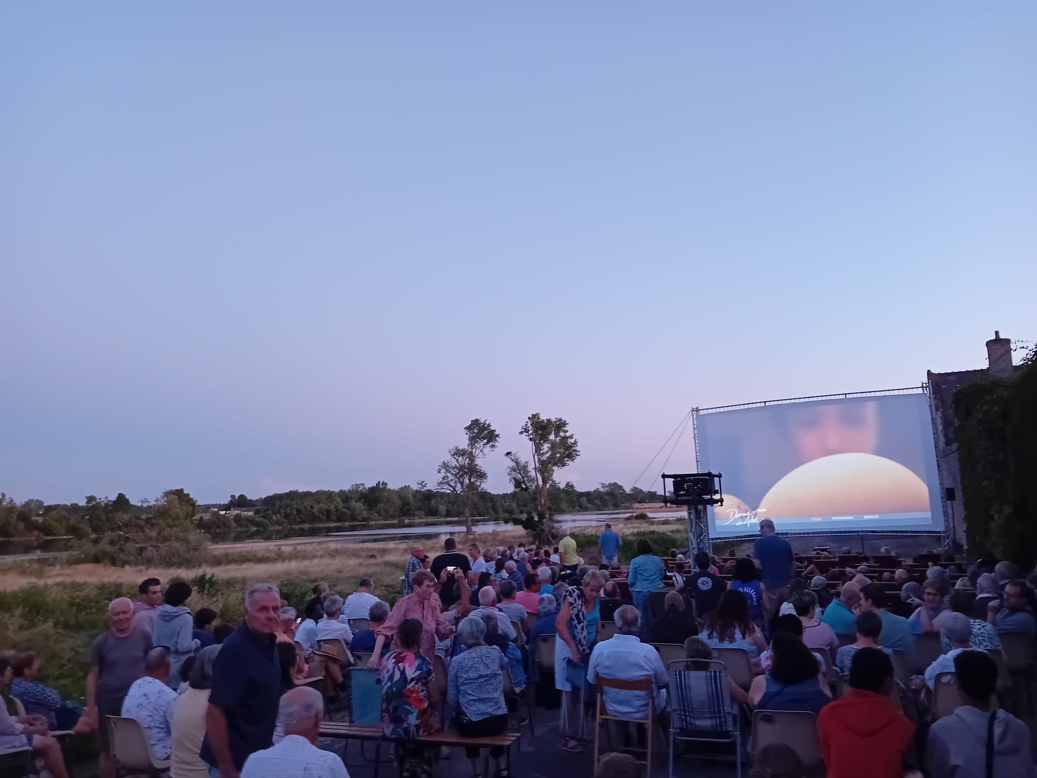 Cinéma en plein-air à Cour-sur-Loire