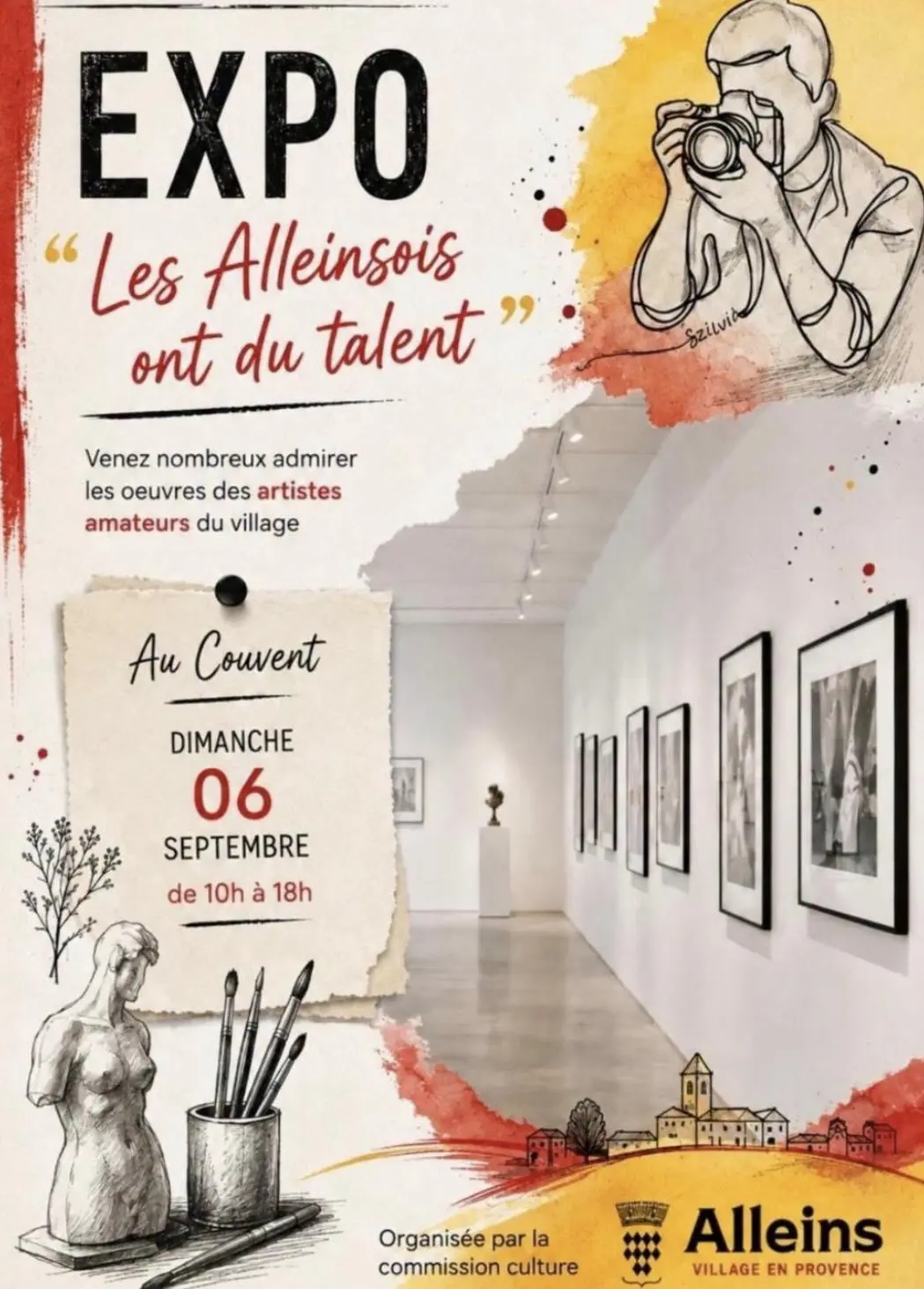 Exposition "Les Alleinsois ont du talent"
