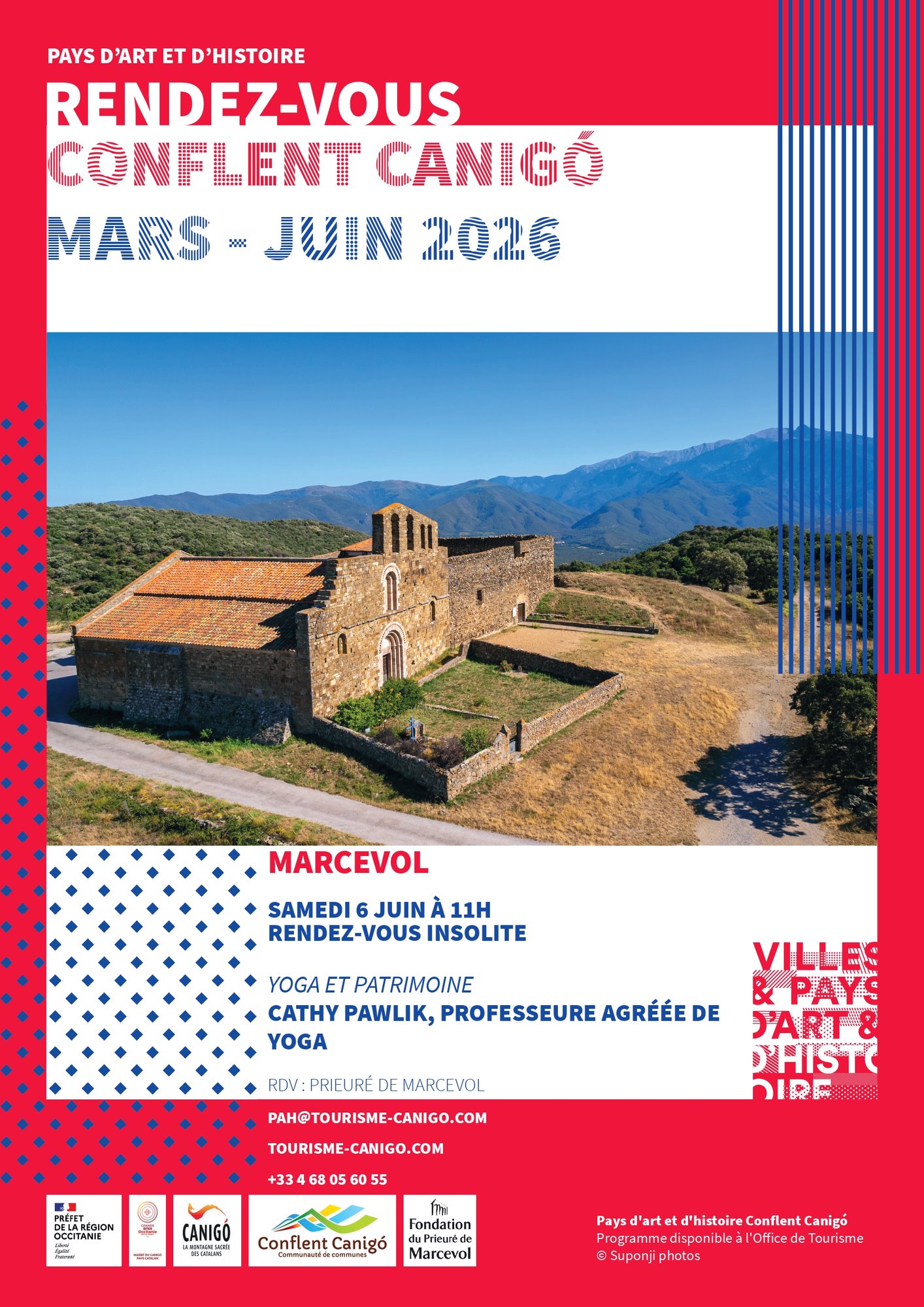 RENDEZ-VOUS PAYS D'ART ET D'HISTOIRE INSOLITE - YOGA ET PATRIMOINE