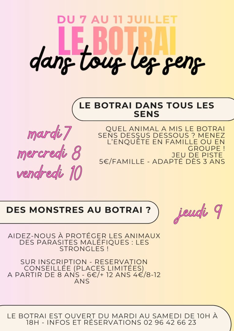 Le Botrai dans tous les sens : jeu de piste