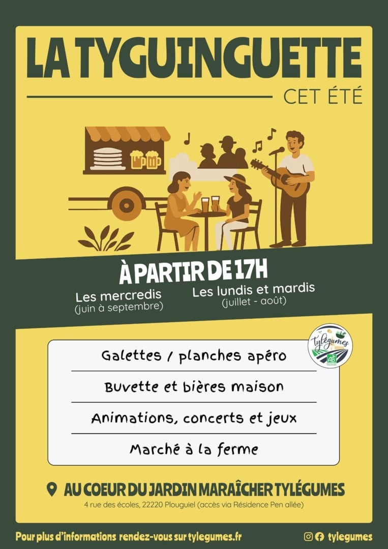 Guinguette à la ferme Tylégumes