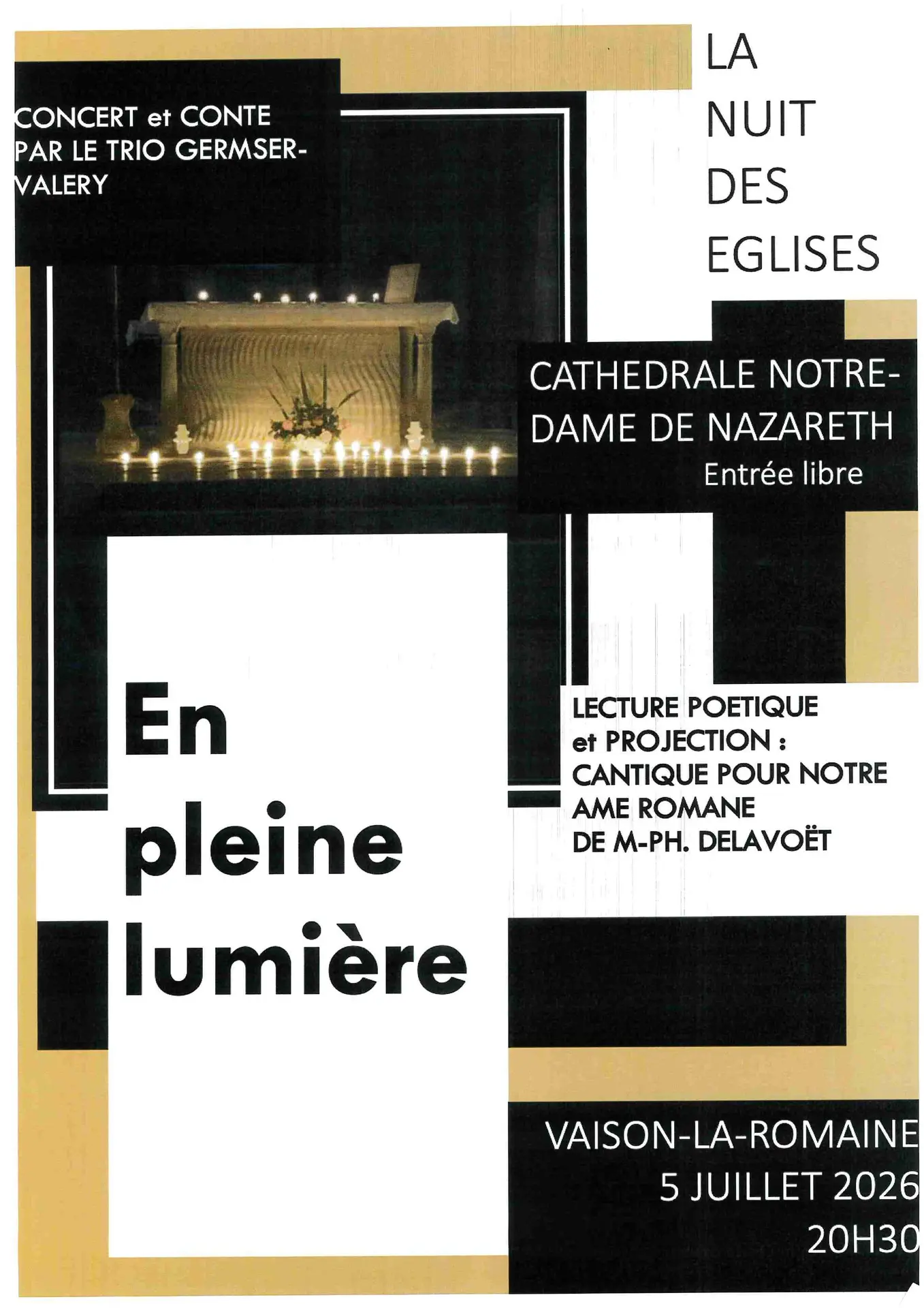 La nuit des églises " En pleine lumière "
