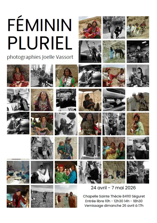 Exposition "Féminin pluriel" - photographies de Joelle Vassort