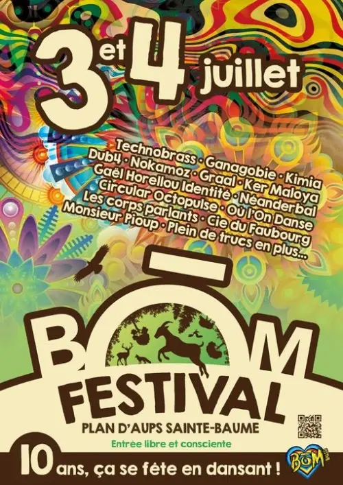 BOM Festival : Concerts live, spectacles, animations, ateliers et jeux