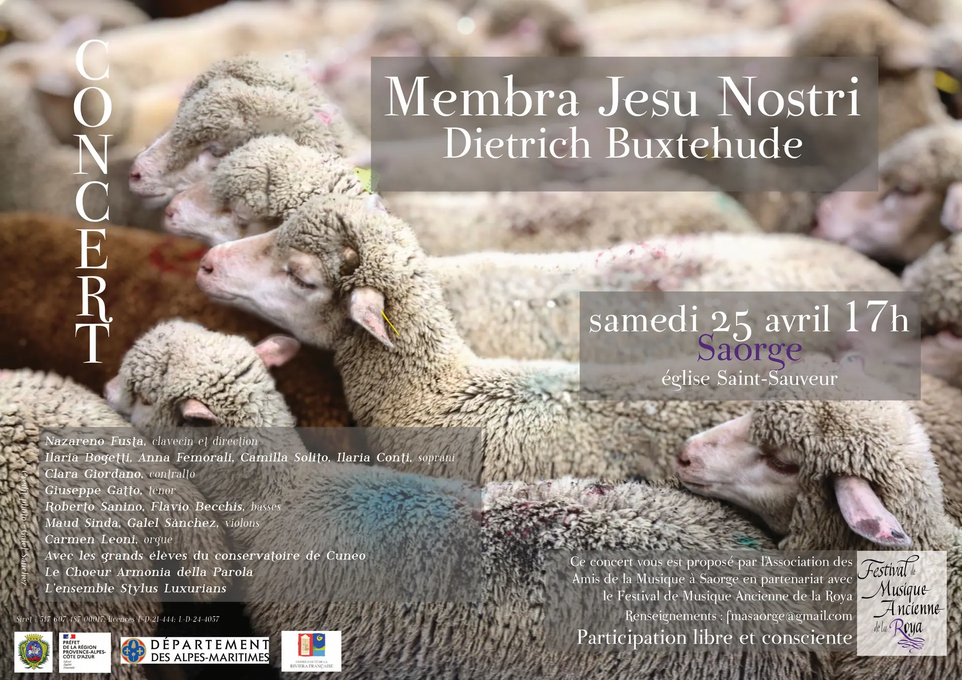 Concert "Membra Jesu Nostri" de Dietrich Buxtehude
