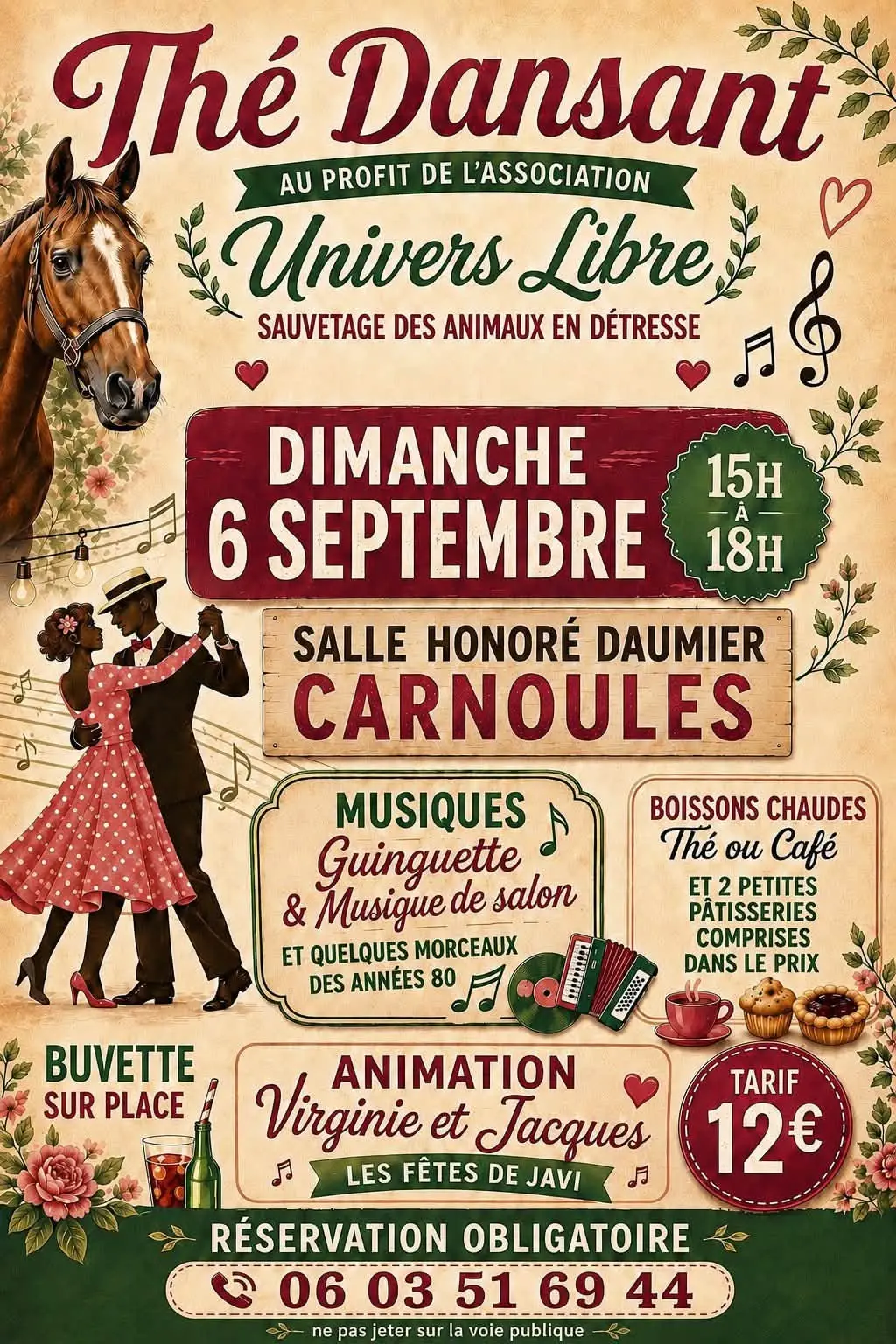 Thé dansant à Carnoules