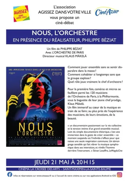 Ciné- débat : Nous, l'orchestre