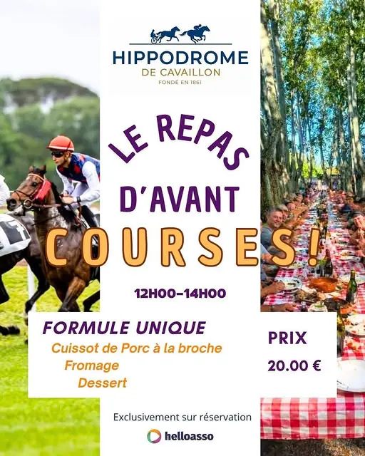 Repas Champêtre journée de courses hippiques