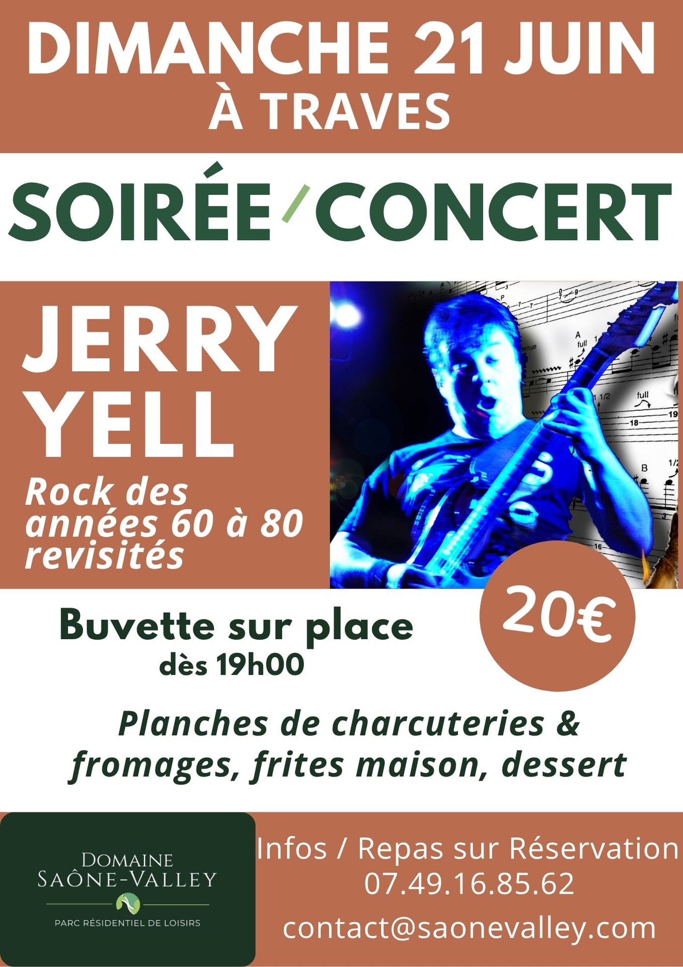 Fête de la Musique au Domaine Saône-Valley !