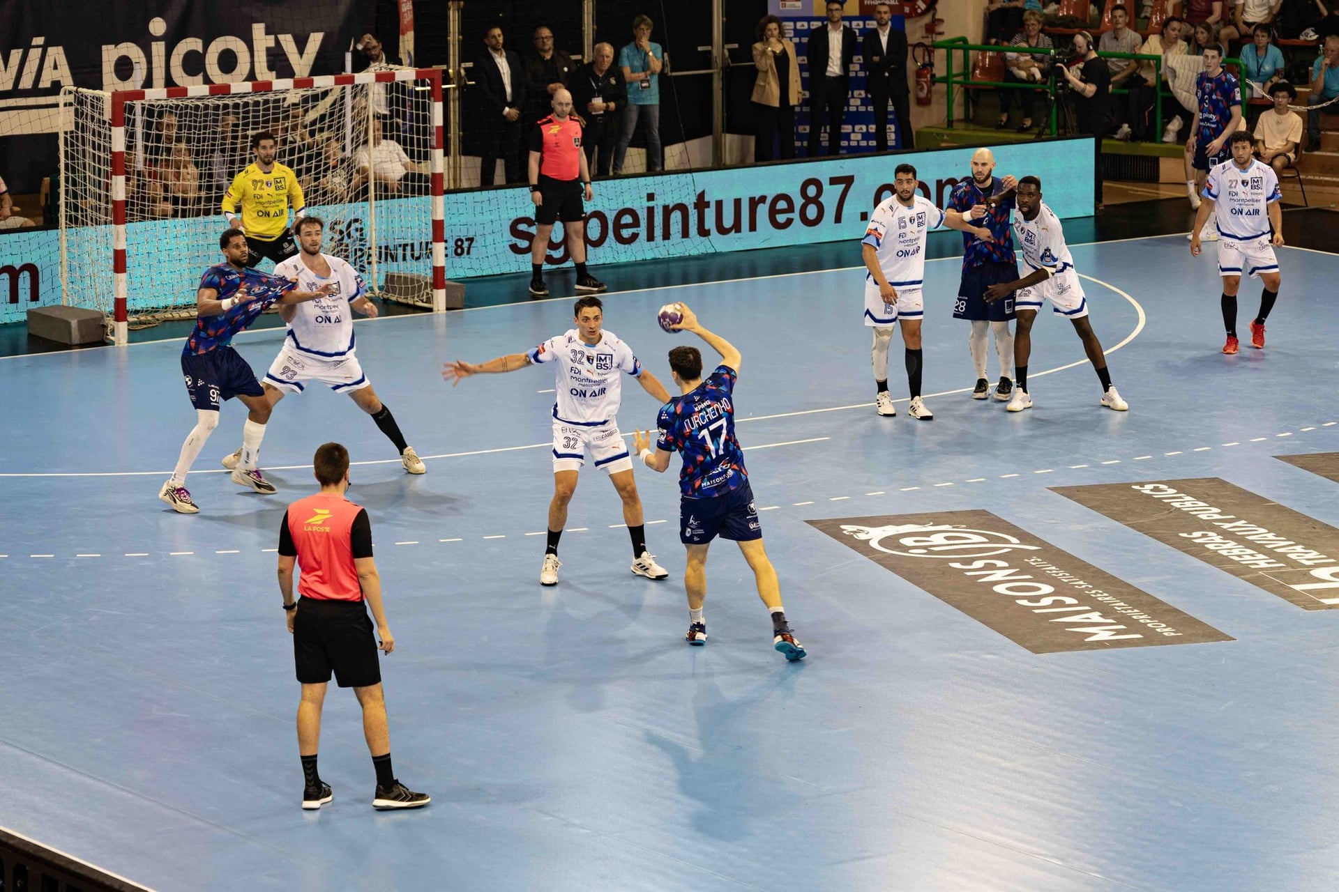 Match Limoges Handball / Madère - Coupe d'Europe