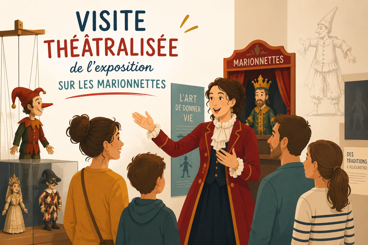Visite Théâtralisée – Au fil des Marionnettes