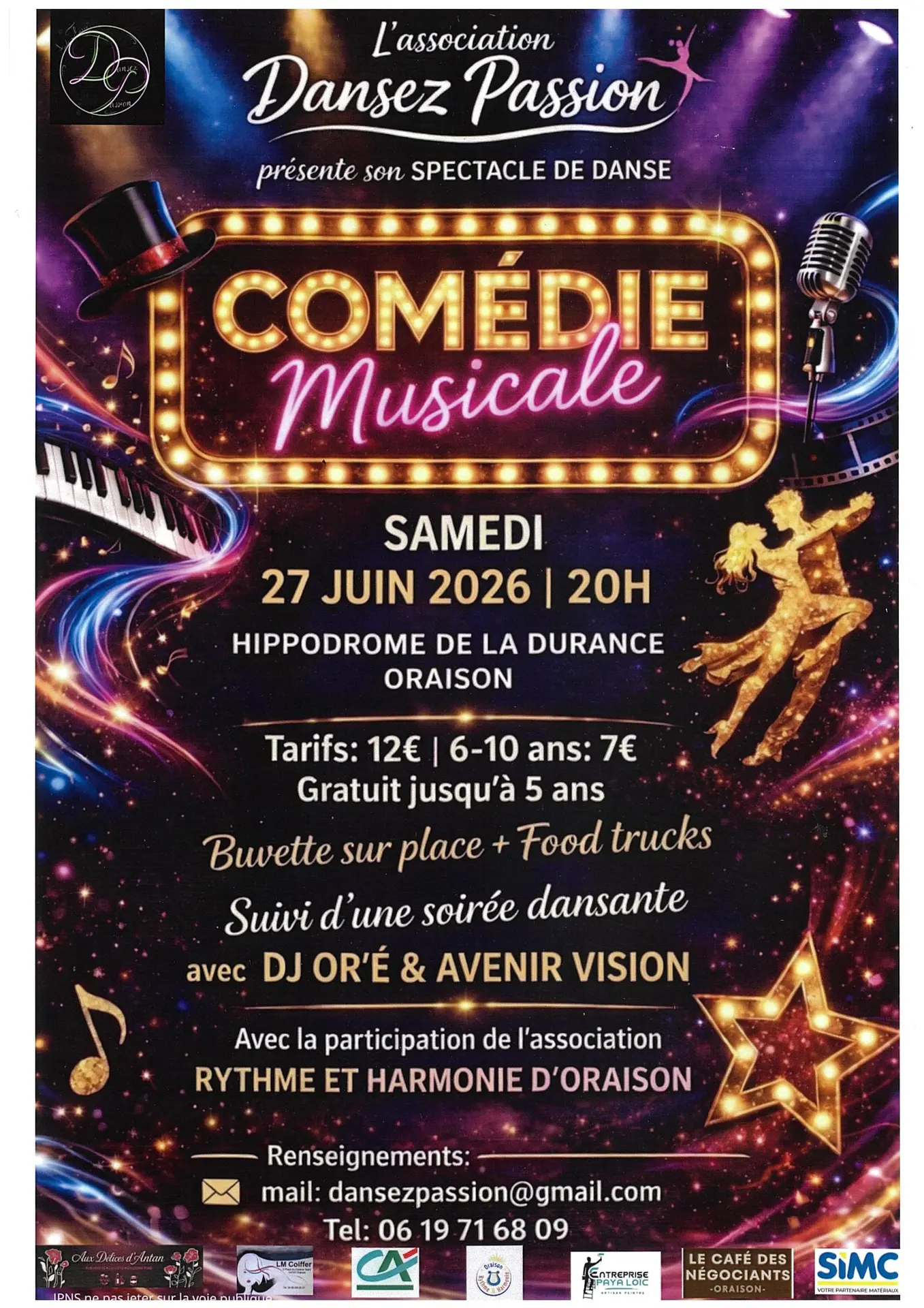 Spectacle "Comédie Musicale"