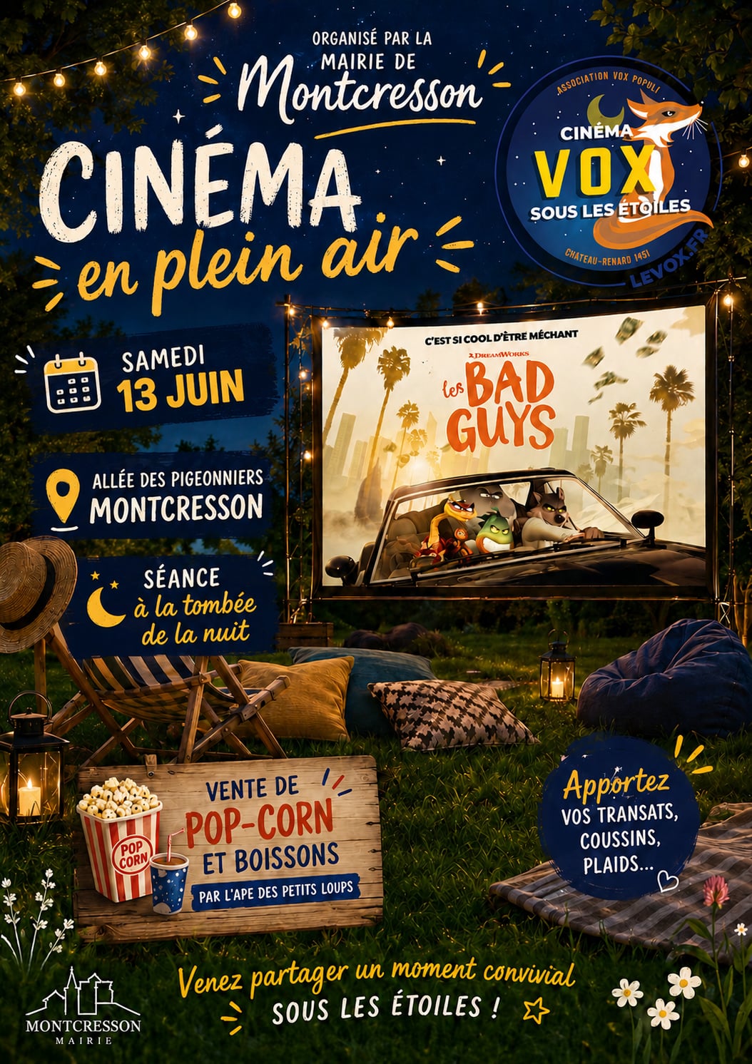 Cinéma en plein air