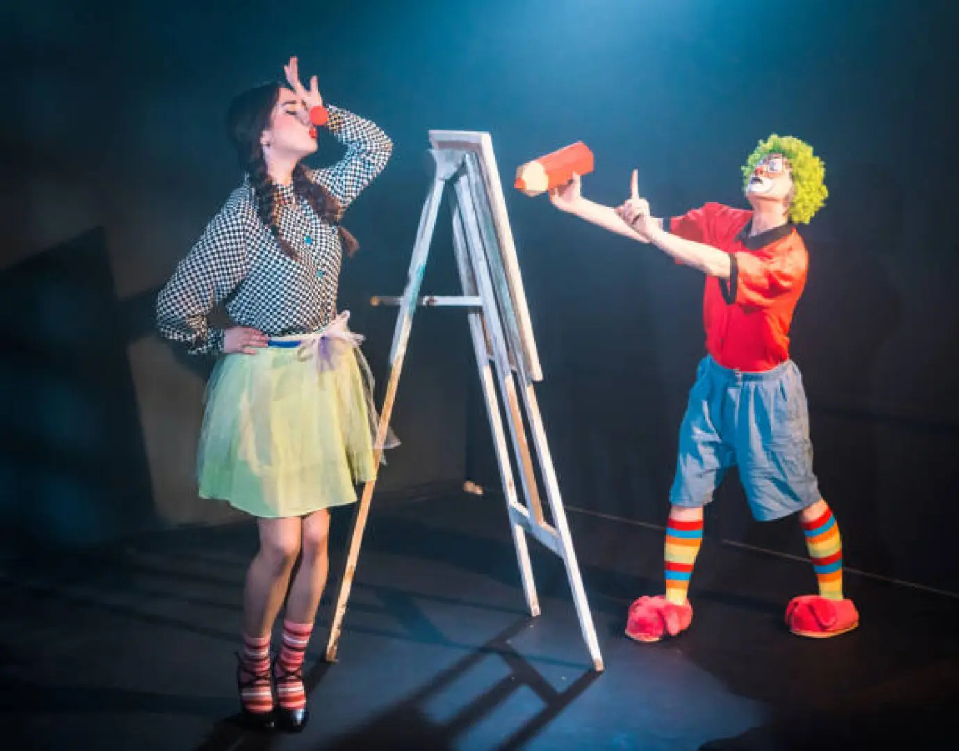 Atelier théâtre d'impro au musée