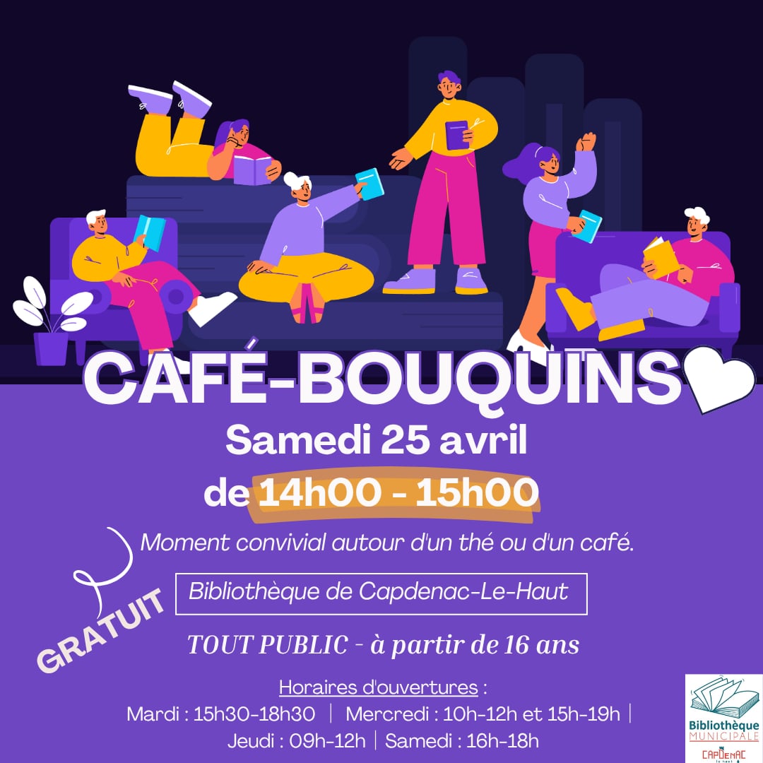 Club coup de cœur à la Bibliothèque de Capdenac-Le-Haut