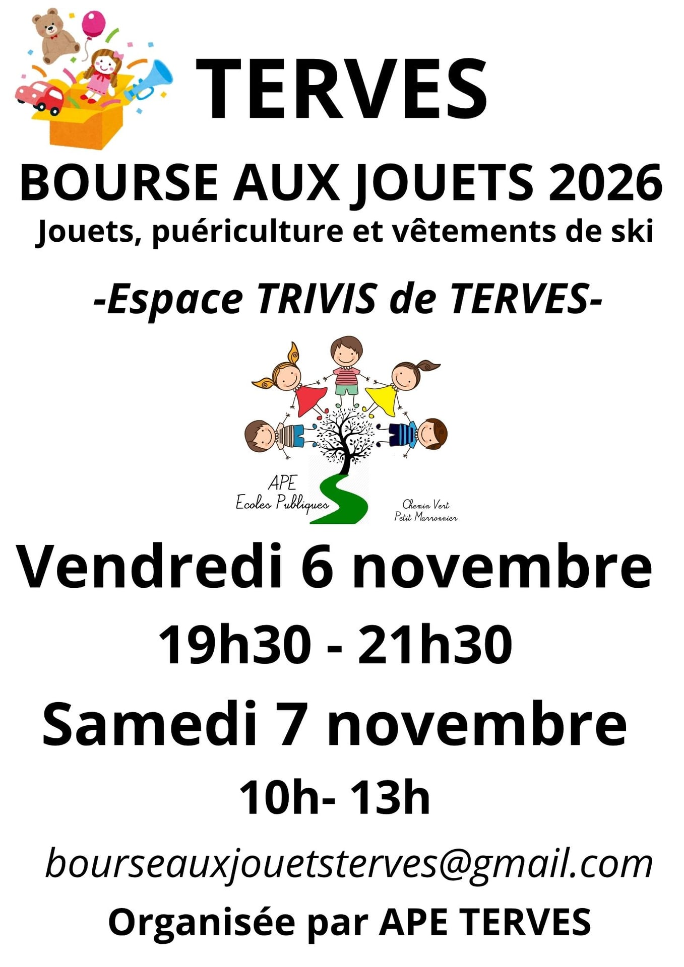 Bourse aux jouets