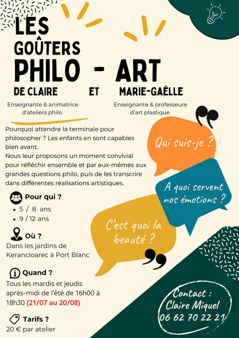 Claire Miquel et Marie-Gaëlle Casset – philo art