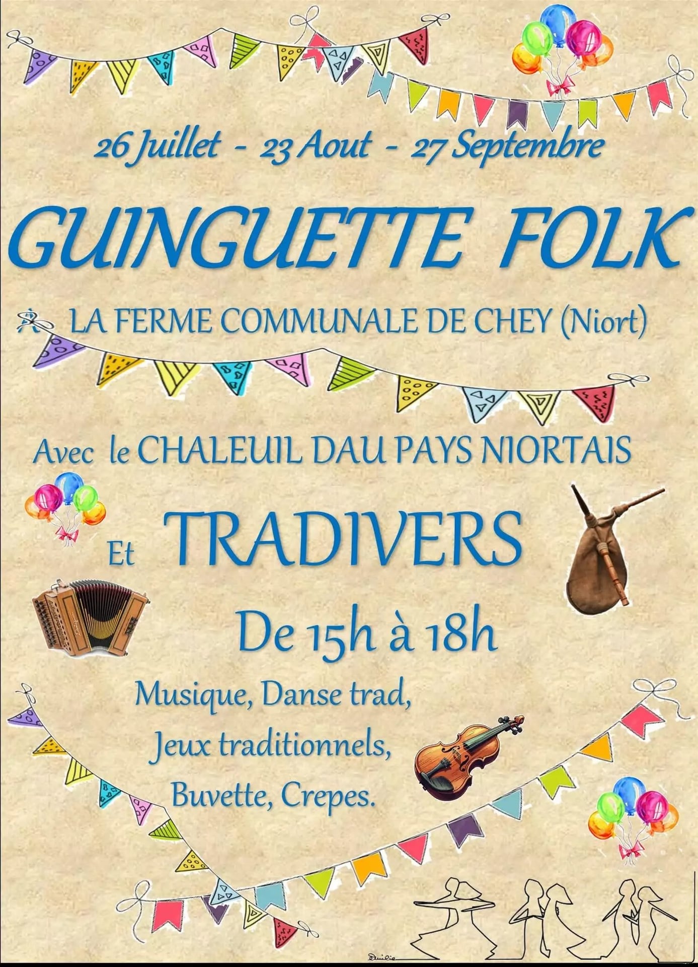 Guinguette folk à Niort