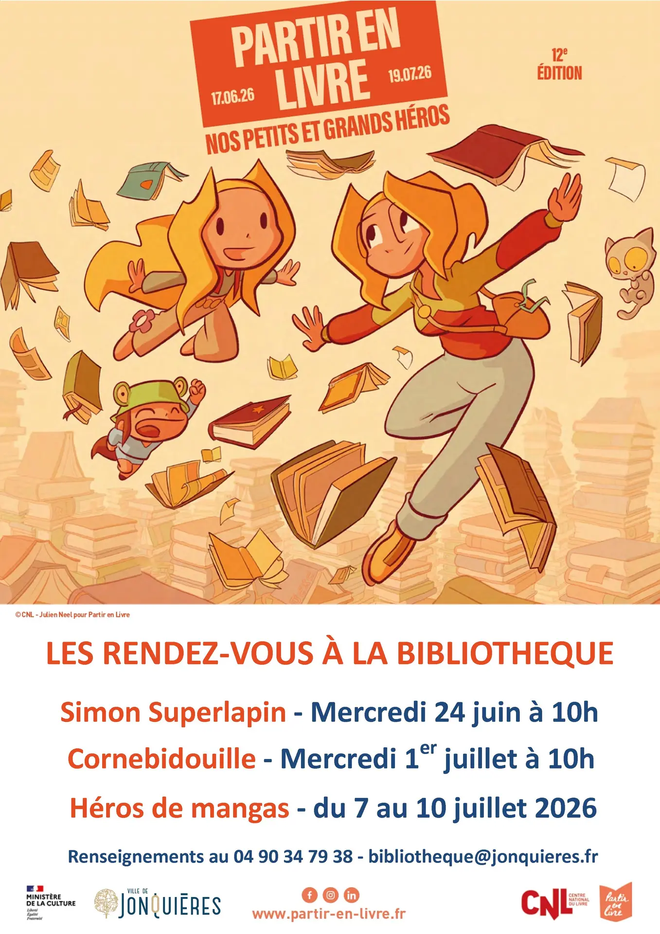 Partir en livre