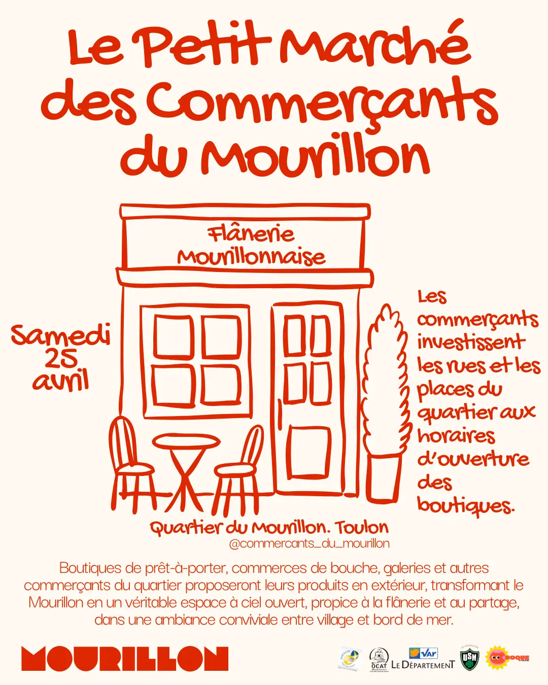 Le Petit Marché des Commerçants du Mourillon