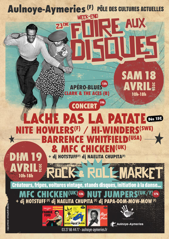 Foire aux disques - marché rock & roll market