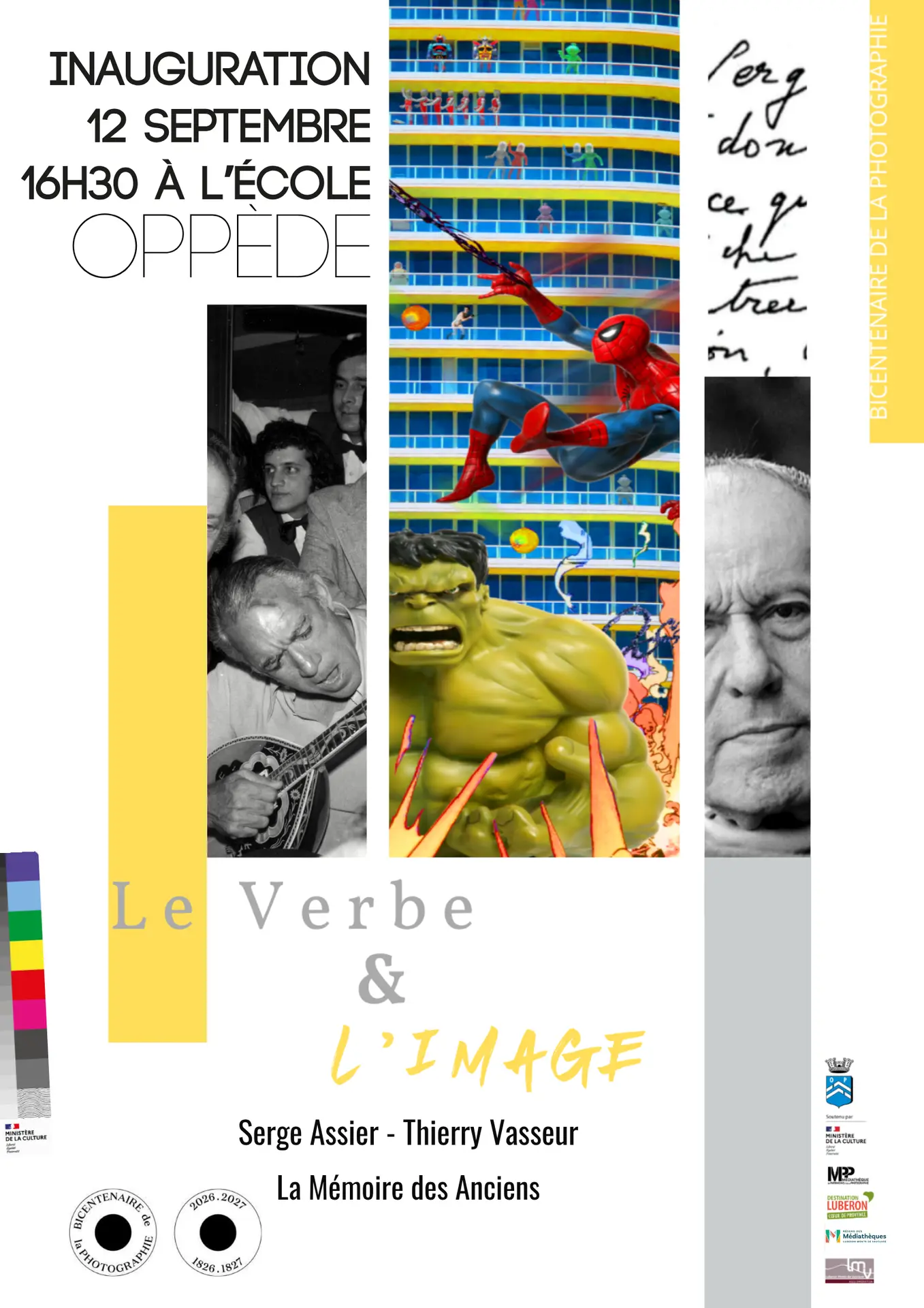 Inauguration du Bicentenaire de la photographie