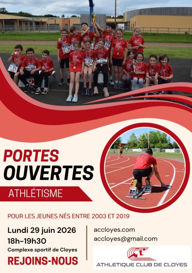 Portes ouvertes de l'école d'Athlétisme de Cloyes