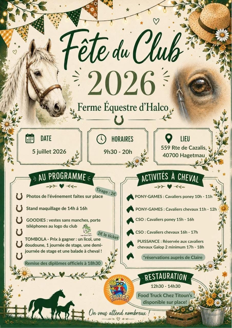 Fête de la Ferme équestre d'Halco