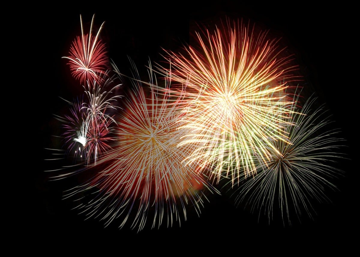 La Saint Jacques et le feu d'artifice