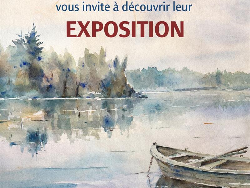 Exposition d'aquarelles
