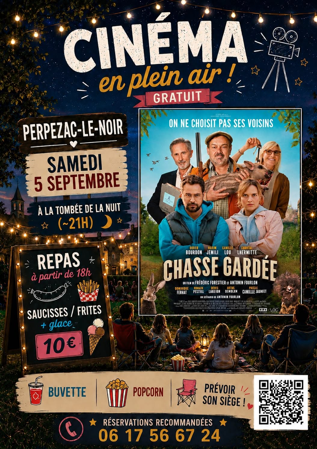Cinéma en plein air