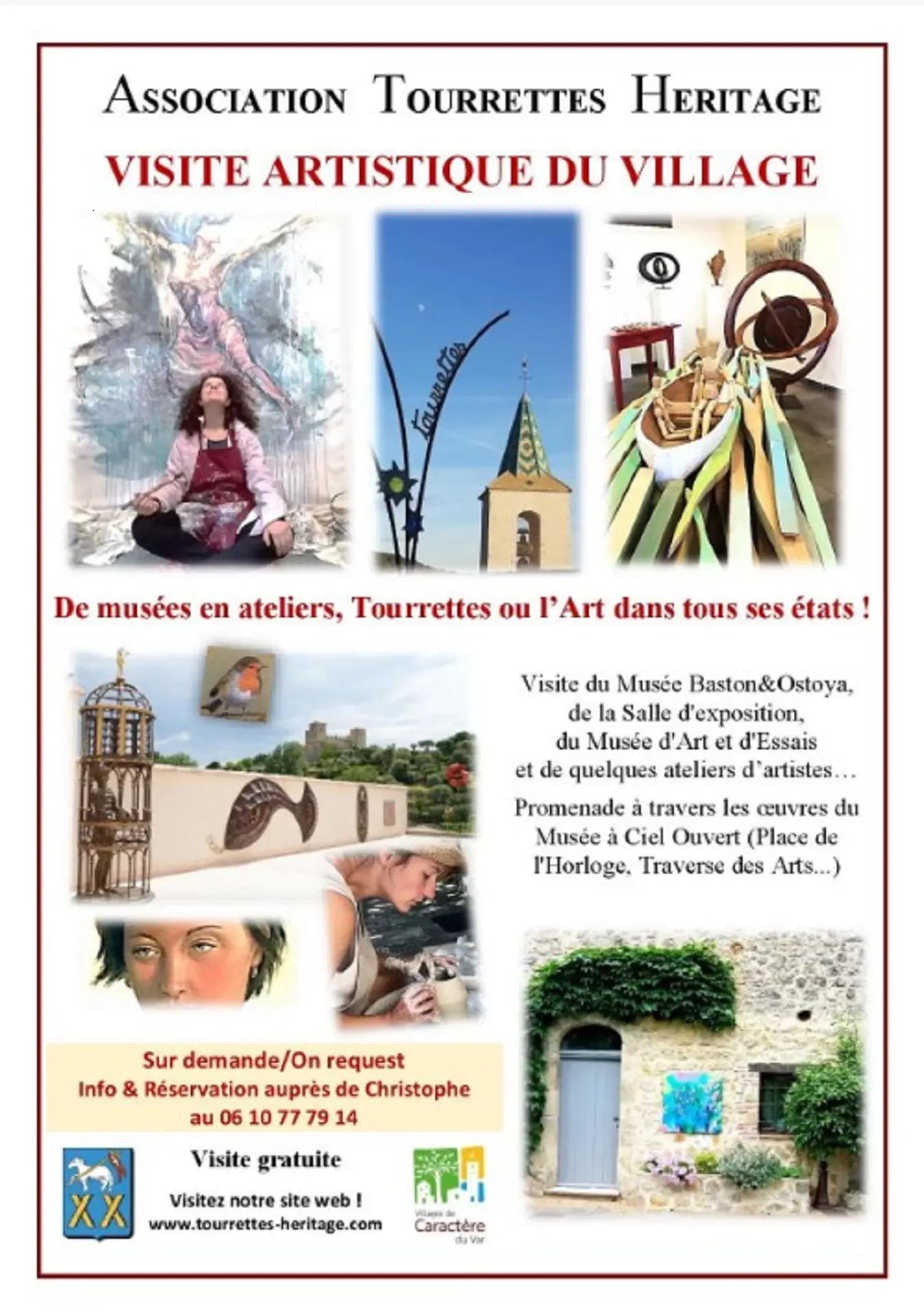 Visite Artistique d'un Village de Caractère du Var - GRATUIT