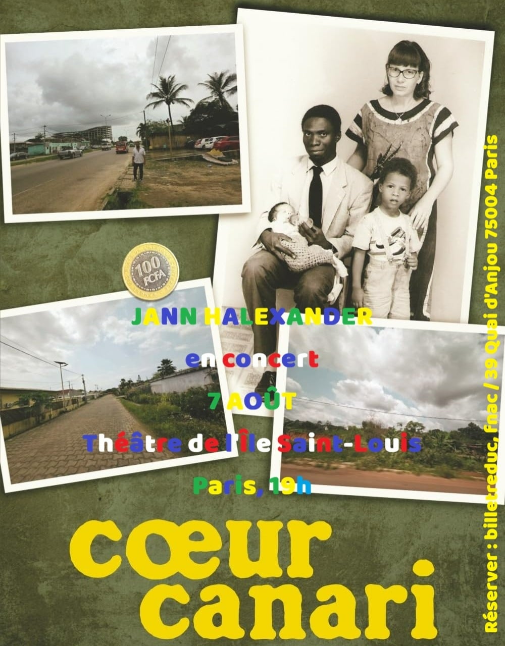 Jann Halexander en concert : Cœur Canari