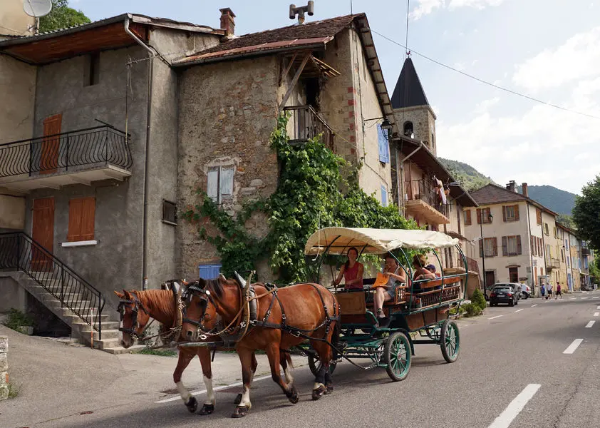 Balade en calèche dans les Clues de Barles