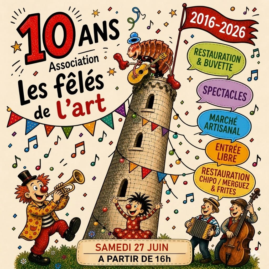 Les Fêlés de l’Art fêtent leurs 10 ans