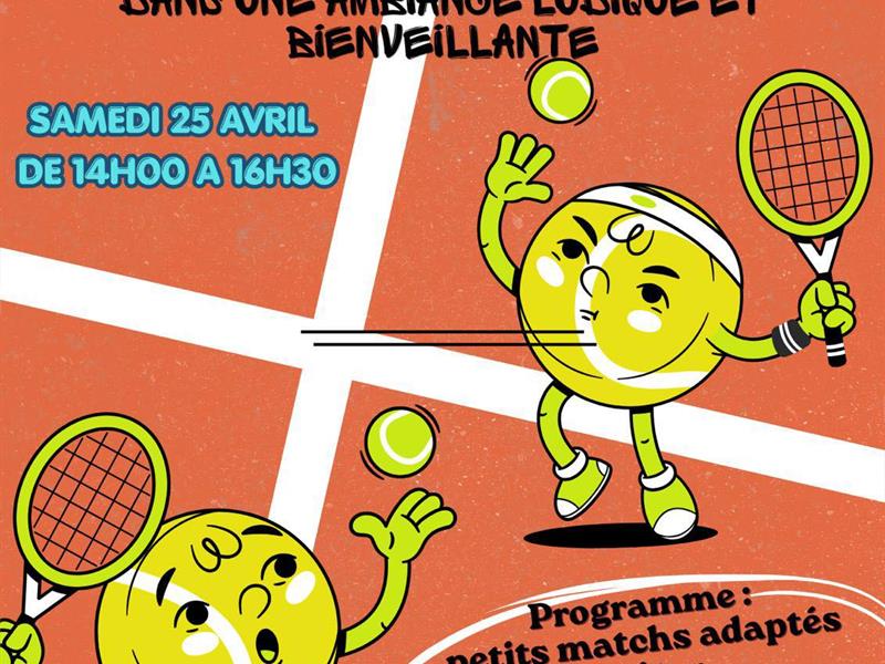 Tes premiers matchs de tennis