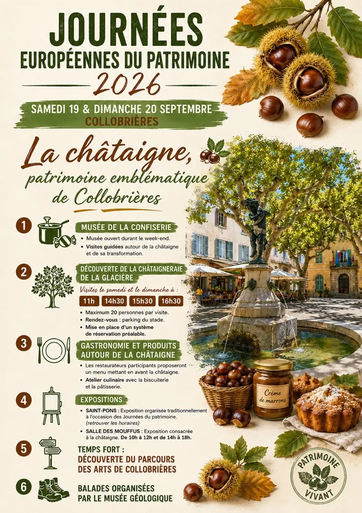 Les Journées Européennes du Patrimoine à Collobrières