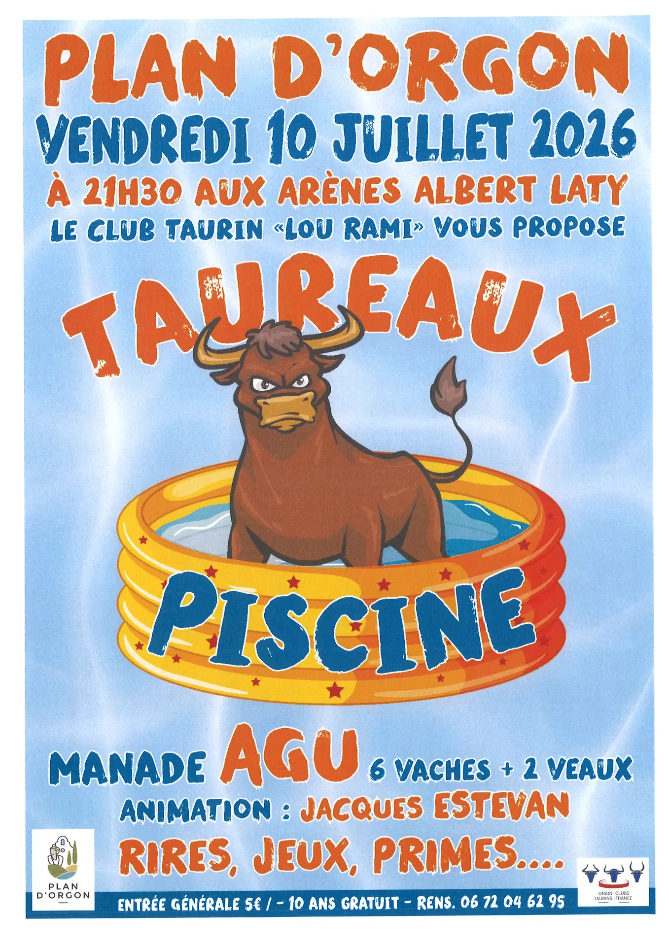 Taureaux Piscine