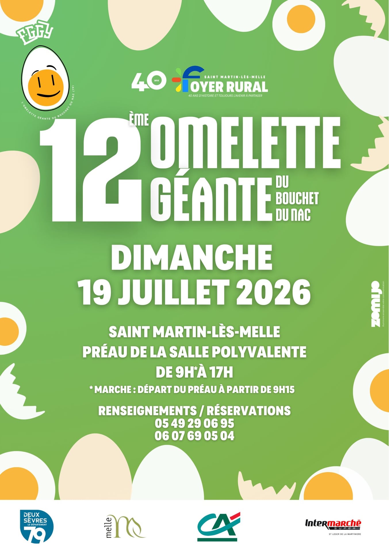 12e édition de l’Omelette Géante du Bouchet du Nac