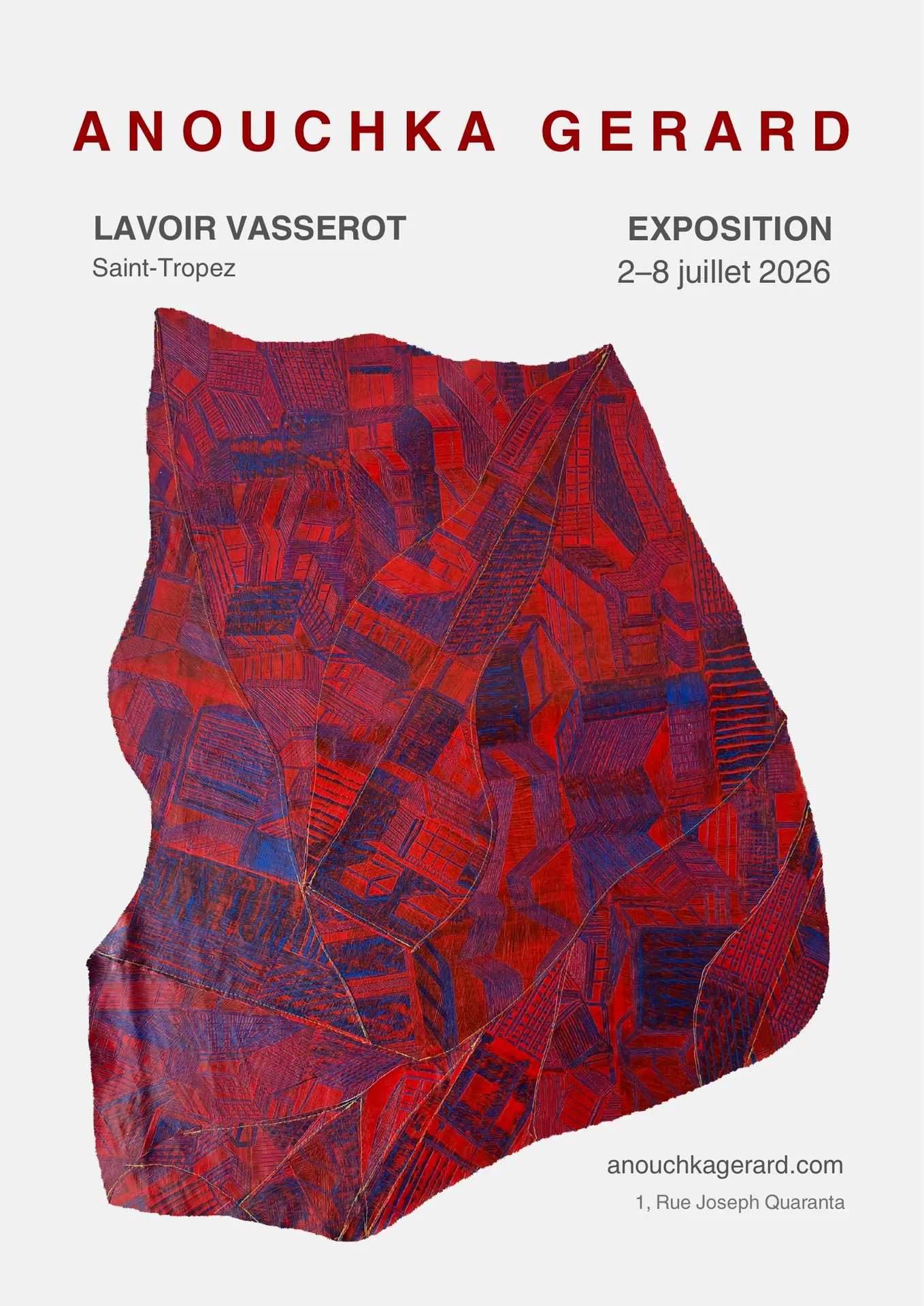 Exposition du Lavoir Vasserot - Fractures de Anouchka Gerard