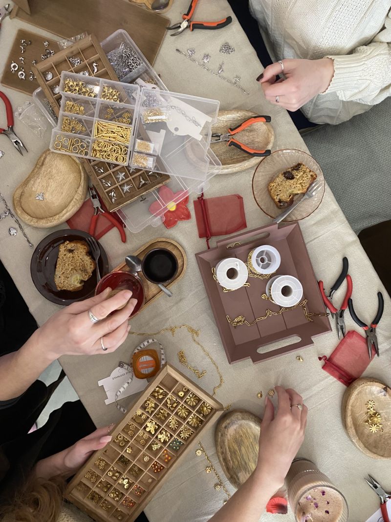 Atelier apéro - Collier personnalisé