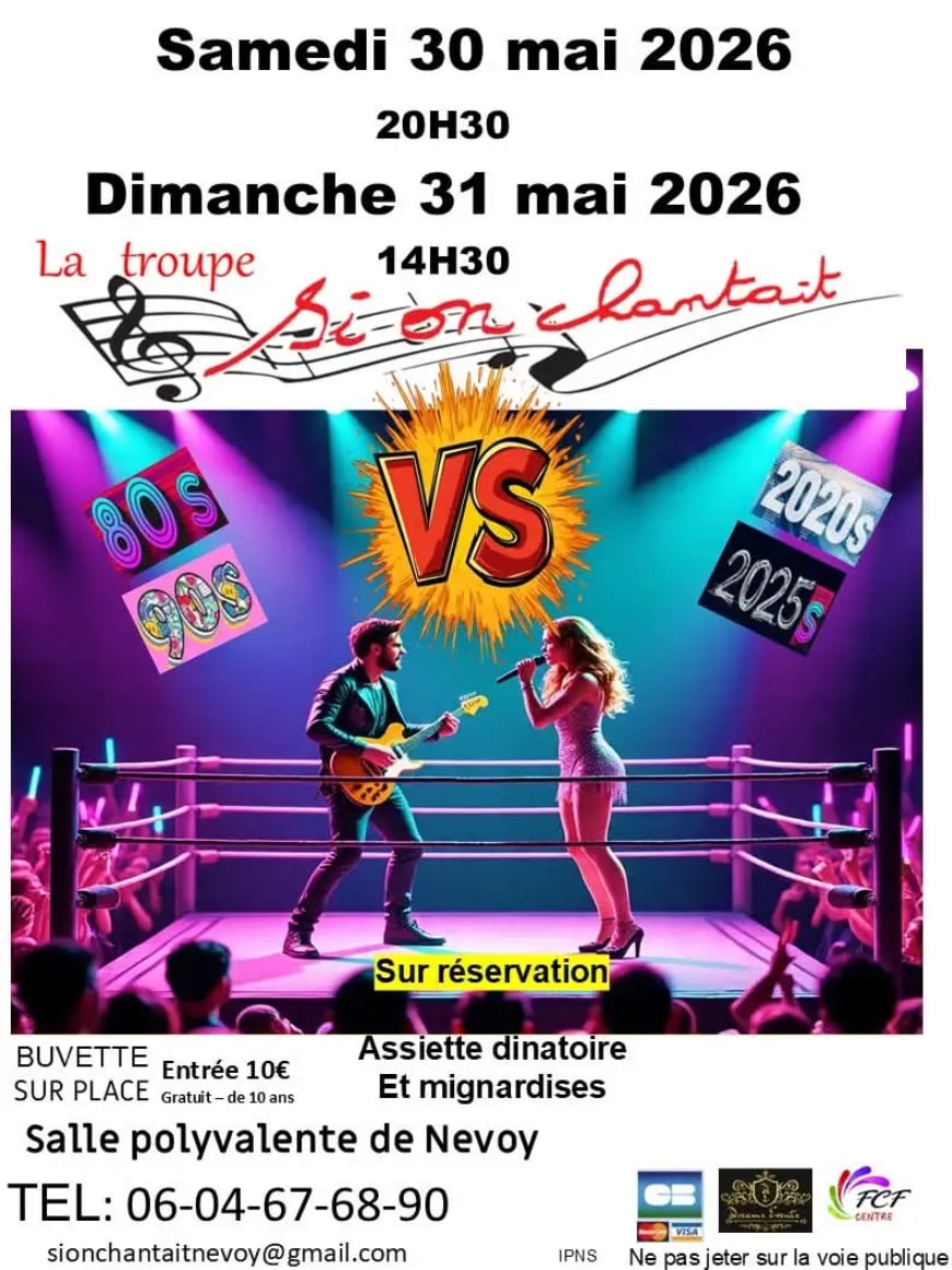 Concert Annuel : Année 80-90 contre les années 2020-2025