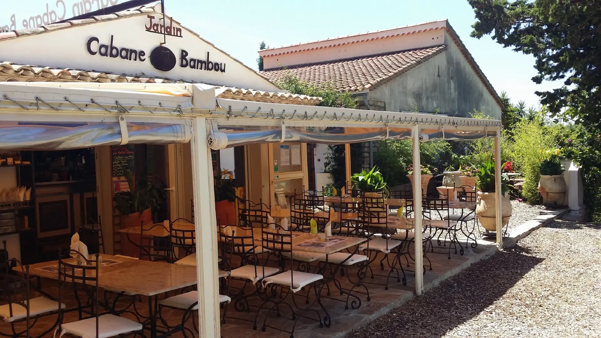 Jardin Cabane Bambou en musique