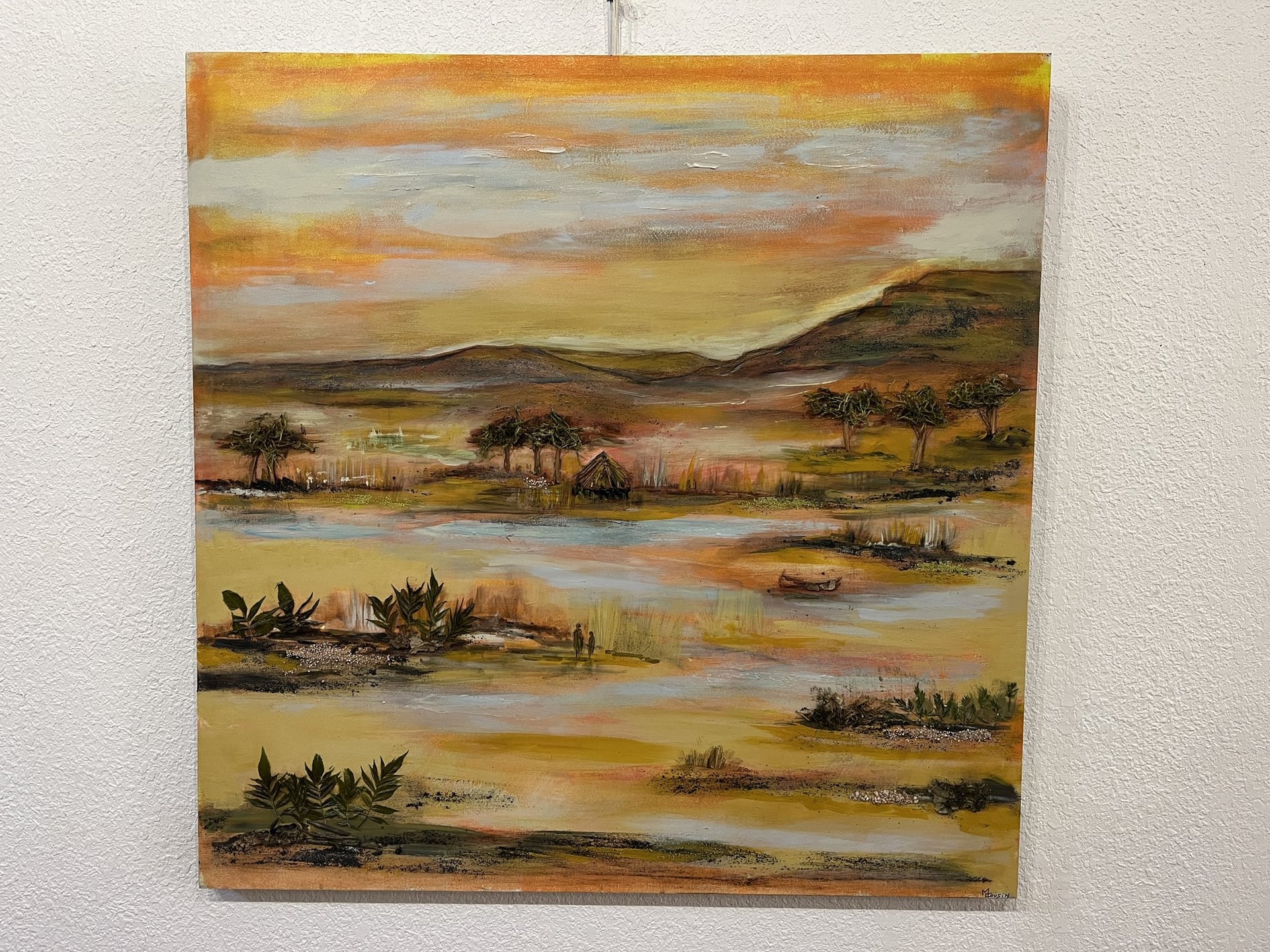 Exposition de peinture "Entre Rêves et Réalité" par Martine Cousin