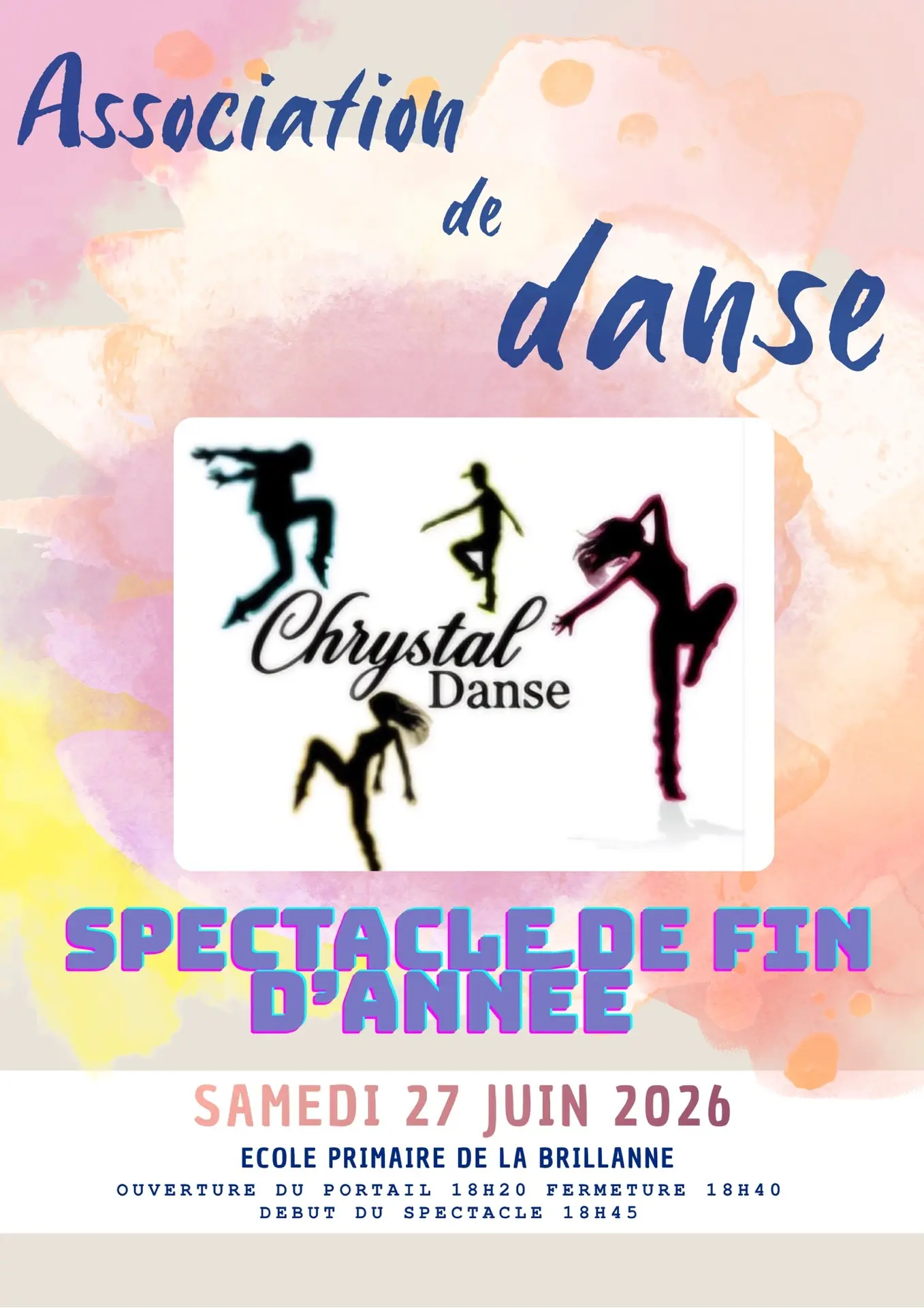 Spectacle de danse de fin d'année