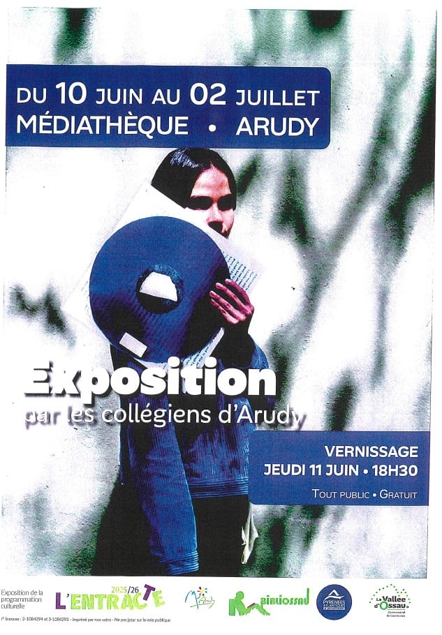 Vernissage d'exposition : Vinyles 2.0 - Collégiens d'Arudy
