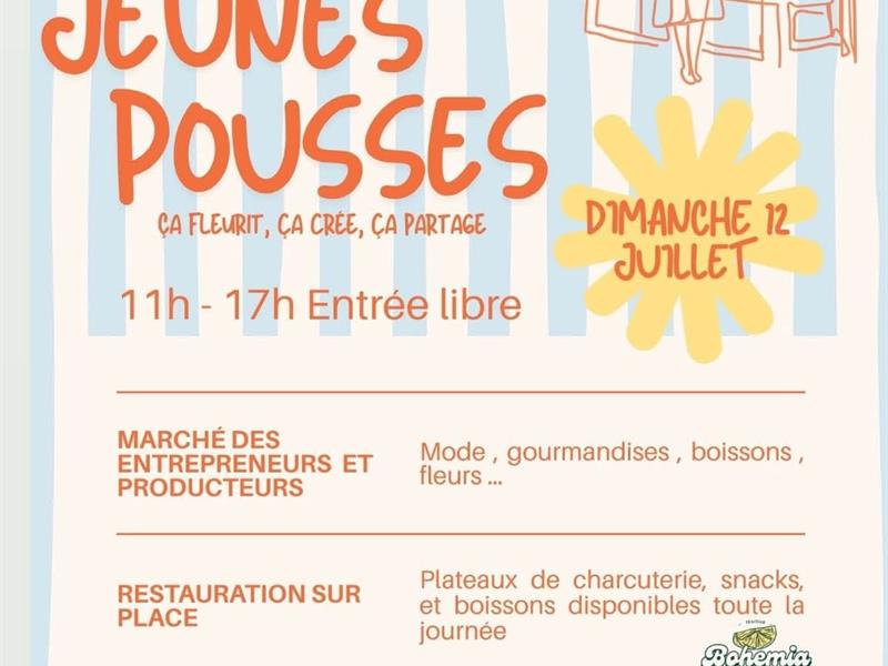 Marché des jeunes pousses