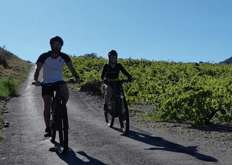 RANDONNÉE EN VTT ÉLECTRIQUE SUR LES HAUTEURS DE COLLIOURE