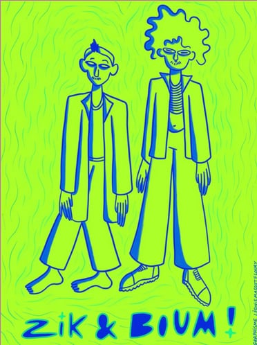 FESTIVAL EXTÉRIEUR-JOUR : ZIK & BOUM